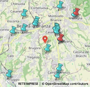 Mappa Cascina RAncate, 23880 Casatenovo LC, Italia (2.12526)