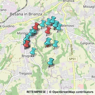 Mappa Cascina RAncate, 23880 Casatenovo LC, Italia (0.825)