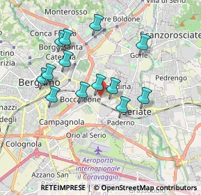 Mappa Via Antonio Varisco, 24125 Bergamo BG, Italia (1.66308)