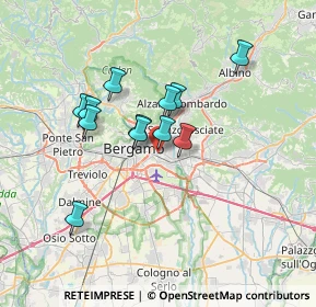 Mappa Via Antonio Varisco, 24125 Bergamo BG, Italia (5.56083)