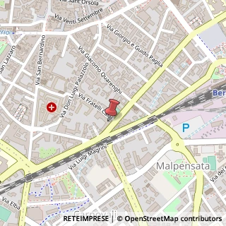 Mappa Via Fratelli Calvi, 15, 24122 Bergamo, Bergamo (Lombardia)