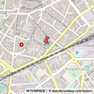 Mappa Via Fratelli Calvi, 10, 24122 Bergamo, Bergamo (Lombardia)