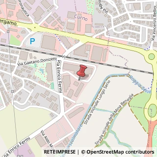Mappa Via Enrico Fermi, 48, 24035 Curno, Bergamo (Lombardia)