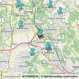 Mappa Via Trento, 20823 Lentate sul Seveso MB, Italia (2.09273)