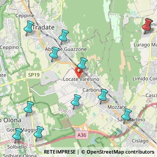 Mappa Via Antonio Catenacci, 22070 Locate Varesino CO, Italia (3.0075)