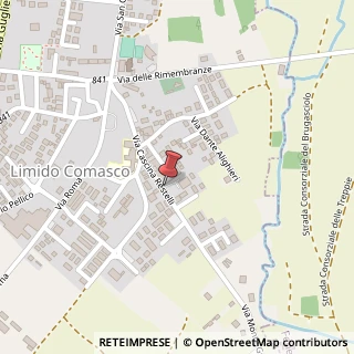 Mappa Via Cascina Restelli, 37, 22070 Limido Comasco, Como (Lombardia)