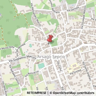 Mappa Via A. Macchi, 5, 21010 Arsago Seprio, Varese (Lombardia)