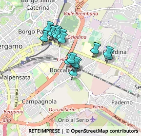 Mappa Via Gabriele Rosa, 24125 Bergamo BG, Italia (0.68)