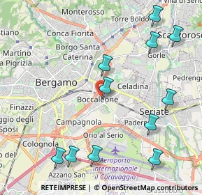 Mappa Via Gabriele Rosa, 24125 Bergamo BG, Italia (2.47273)