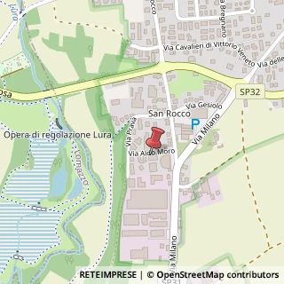 Mappa Via A. Moro, 15, 22070 Bregnano, Como (Lombardia)