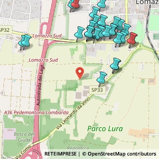 Mappa Enrico Fermi, 22074 Lomazzo CO, Italia (0.68)