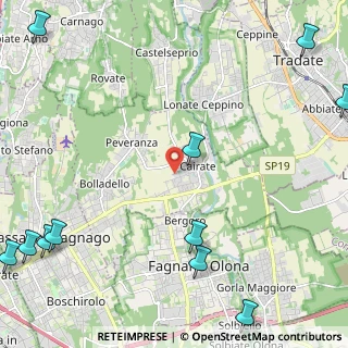 Mappa Via Lucca, 21050 Cairate VA, Italia (3.56455)