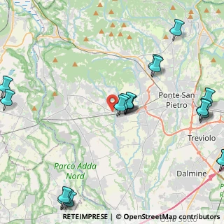 Mappa Via Milano, 24030 Terno D'isola BG, Italia (5.7875)