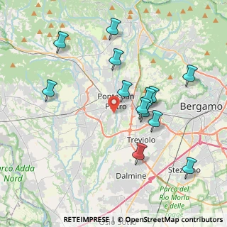 Mappa Via Don Carlo Gnocchi, 24030 Presezzo BG, Italia (3.89308)