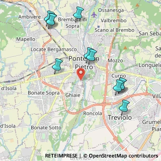 Mappa Via Don Carlo Gnocchi, 24030 Presezzo BG, Italia (2.29455)