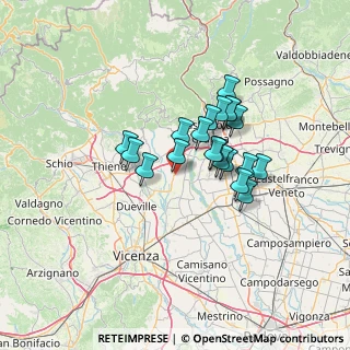 Mappa 36060 Schiavon VI, Italia (10.044)