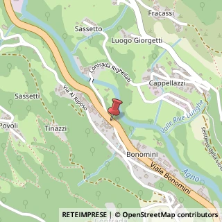 Mappa Contrada Bonomini, 6, 36076 Recoaro Terme, Vicenza (Veneto)