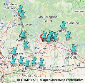 Mappa Via Alessandro Volta, 24035 Curno BG, Italia (15.8525)