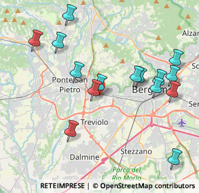 Mappa Via Alessandro Volta, 24035 Curno BG, Italia (4.242)