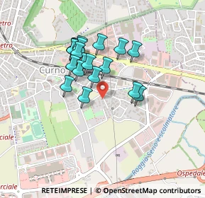 Mappa Via Alessandro Volta, 24035 Curno BG, Italia (0.3595)