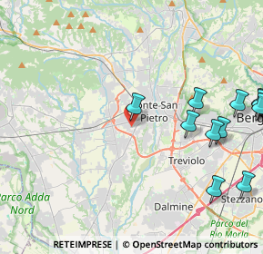 Mappa Via Torquato Tasso, 24030 Presezzo BG, Italia (6.53263)