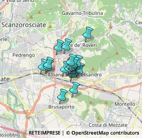 Mappa Via Giovanni XXIII, 24061 Albano Sant'Alessandro BG, Italia (0.87944)