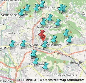 Mappa Via Giovanni XXIII, 24061 Albano Sant'Alessandro BG, Italia (2.1)