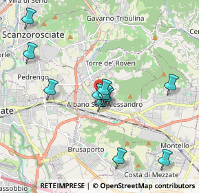 Mappa Via Giovanni XXIII, 24061 Albano Sant'Alessandro BG, Italia (1.84545)