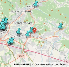 Mappa Via Papa Giovanni XXIII, 24061 Albano Sant'Alessandro BG, Italia (6.083)