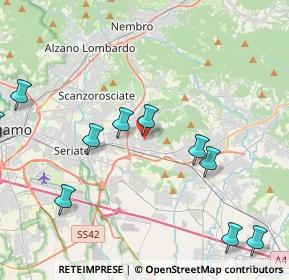 Mappa Via Giovanni XXIII, 24061 Albano Sant'Alessandro BG, Italia (5.18909)