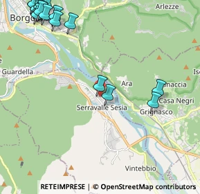 Mappa Via Piolo, 13037 Serravalle Sesia VC, Italia (3.07765)