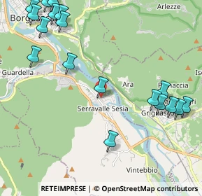 Mappa Via Piolo, 13037 Serravalle Sesia VC, Italia (2.85474)