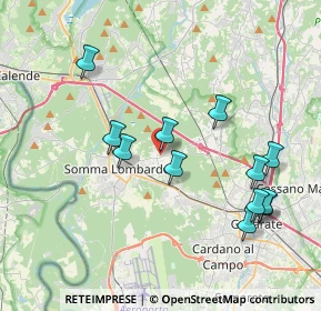 Mappa Via Concordia, 21010 Arsago Seprio VA, Italia (3.91417)