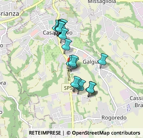 Mappa Via Don Lorenzo Milani, 23880 Casatenovo LC, Italia (0.734)