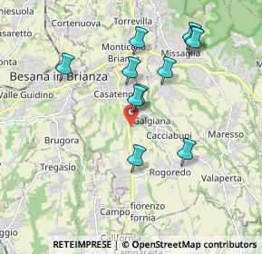 Mappa Via Don Lorenzo Milani, 23880 Casatenovo LC, Italia (1.77818)