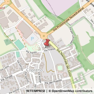 Mappa Via E. Pozzi, 2/C, 20823 Lentate sul Seveso, Monza e Brianza (Lombardia)