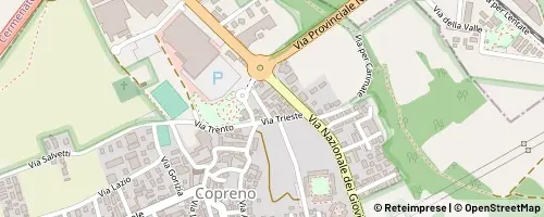 Mappa Lentate sul Seveso