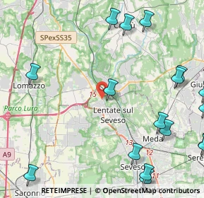 Mappa Via Alvaro Casartelli, 20823 Lentate sul Seveso MB, Italia (6.481)