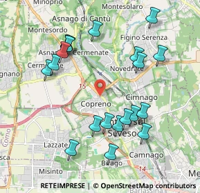 Mappa Via Alvaro Casartelli, 20823 Lentate sul Seveso MB, Italia (2.067)