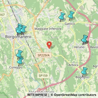 Mappa Via Quagliotti, 28021 Borgomanero NO, Italia (2.99091)