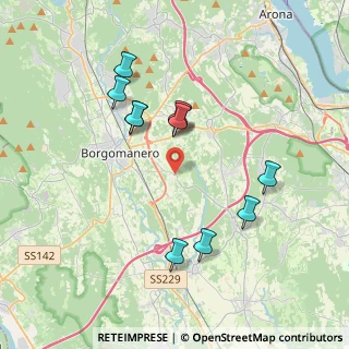 Mappa Via Quagliotti, 28021 Borgomanero NO, Italia (3.52091)