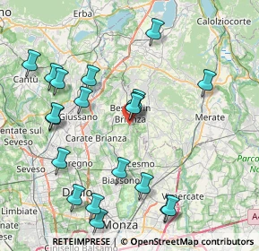 Mappa Via Giovanni Cimabue, 20842 Besana In Brianza MB, Italia (8.84)