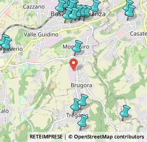 Mappa Via Giovanni Cimabue, 20842 Besana In Brianza MB, Italia (1.4675)