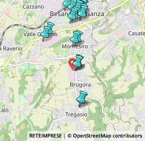 Mappa Via Giovanni Cimabue, 20842 Besana In Brianza MB, Italia (1.0625)