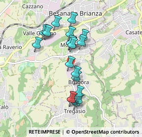 Mappa Via Giovanni Cimabue, 20842 Besana In Brianza MB, Italia (0.8045)