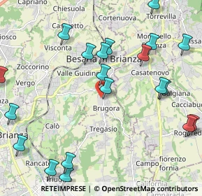 Mappa Via Giovanni Cimabue, 20842 Besana In Brianza MB, Italia (2.63)