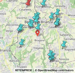 Mappa Via Giovanni Cimabue, 20842 Besana In Brianza MB, Italia (2.0885)