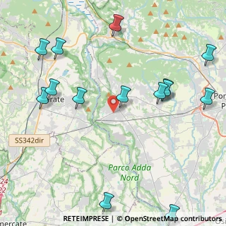 Mappa Via Marconi, 24033 Calusco d'Adda BG, Italia (5.39143)