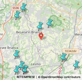 Mappa 23880 Casatenovo LC, Italia (6.04)