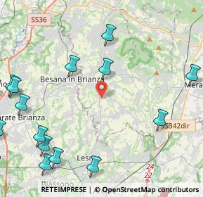 Mappa 23880 Casatenovo LC, Italia (6.821)
